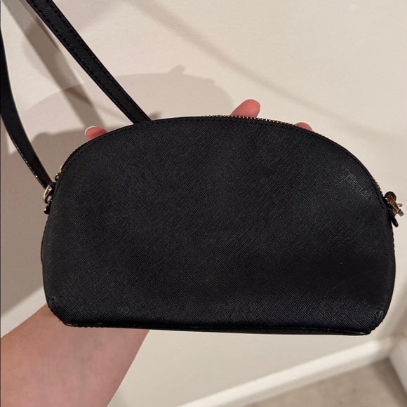 Kate Spade Perry Leather Small Dome Crossbody Black K8697 - Picture 9 of 9
